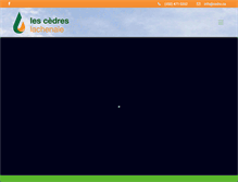 Tablet Screenshot of lescedreslachenaie.com